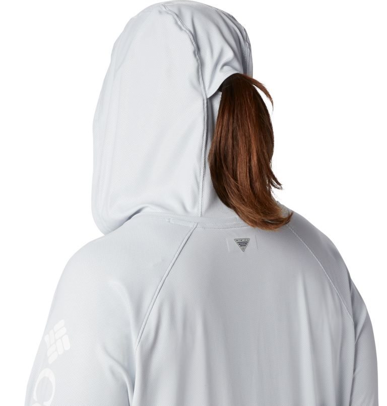 Columbia PFG Tidal Deflector Hettegensere Dame Lyse Grå | Plus Size 43802V